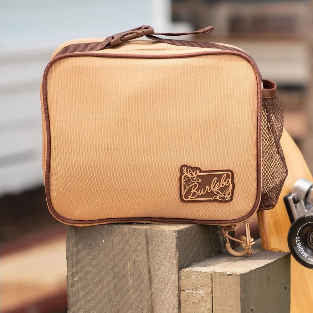 BURLEBO Coyote Tan Khaki CAMO LUNCHBOX